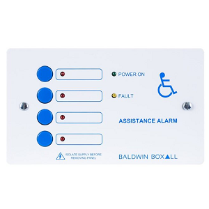 Baldwin Boxall 4-way Disabled Toilet Alarm Control Panel DTA4